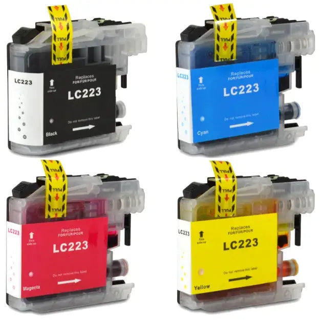 Brother LC-223 Multipack Compatible Printer Cartridges Brother