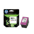 HP 301XL Colour OEM Ink Cartridge High Capacity HP