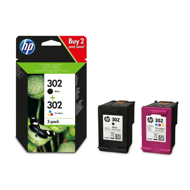 HP 302 Multipack OEM Ink Cartridge HP