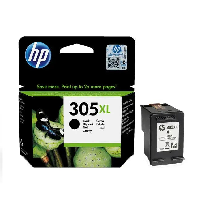 HP 305XL Black OEM Ink Cartridge High Capacity HP