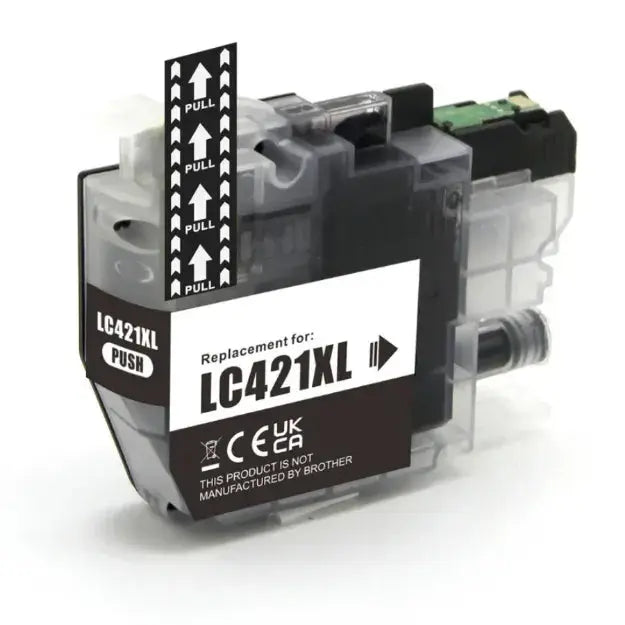 Brother LC-421XL (LC421) Black Compatible Printer Cartridge Brother