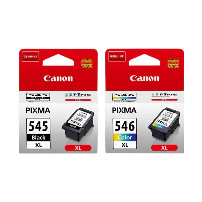 Canon PG-545XL/CL-546XL OEM Multipack High Yield Ink Cartridges My Store