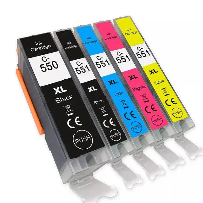 Canon PGI-550XL / CLI-551XL Compatible Printer Cartridge Multipack Canon
