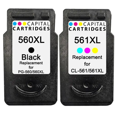 Canon PG-560XL/CL-561XL Compatible Multipack High Yield Ink Cartridge Canon