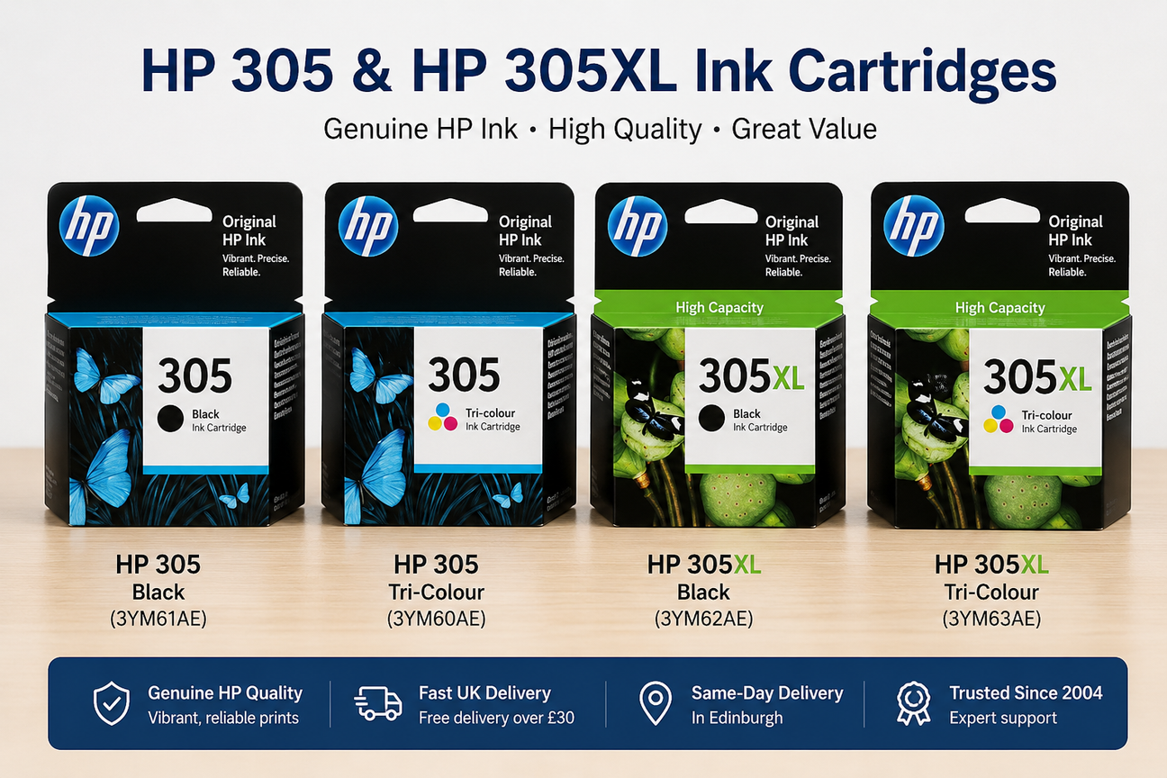 HP 305 & HP 305XL Ink Cartridges