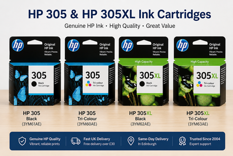 HP 305 & HP 305XL Ink Cartridges