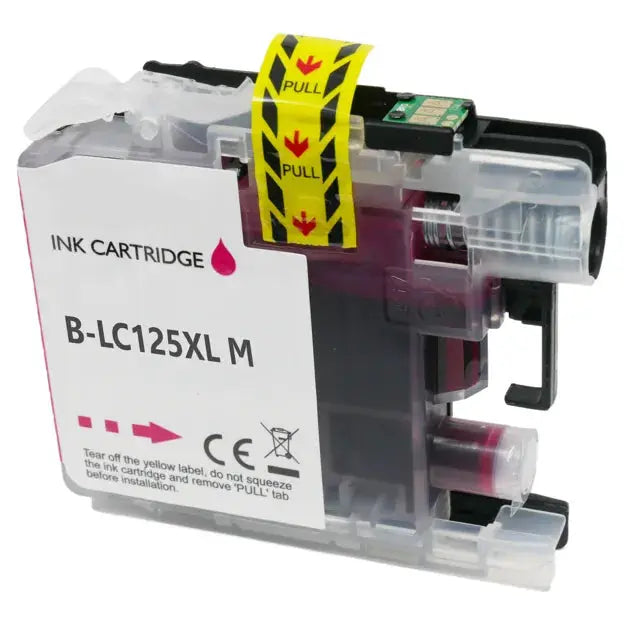 Brother LC-125 Magenta Compatible Printer Cartridge Brother