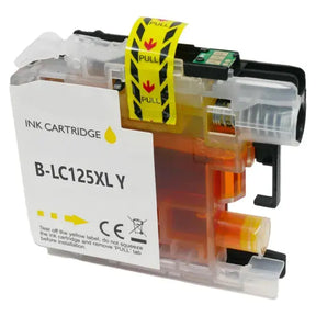 Brother LC-125 Yellow Compatible Printer Cartridge Brother
