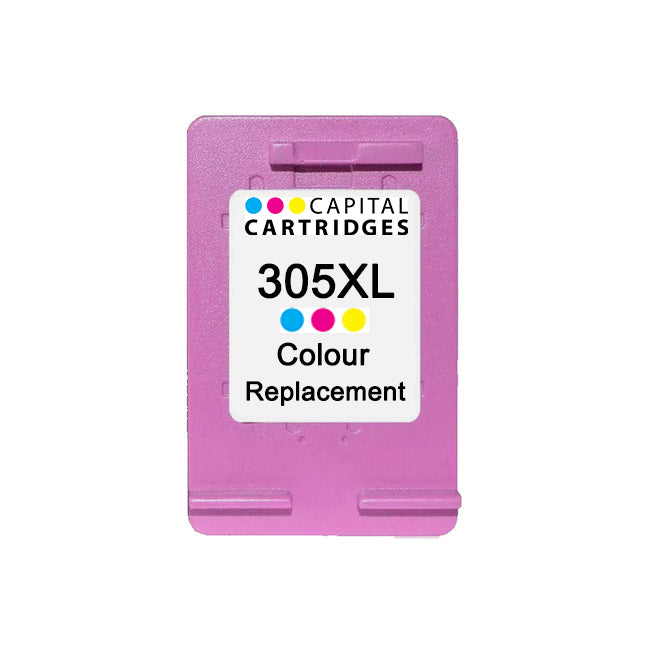 HP 305XL Colour Compatible Ink Cartridge High Capacity
