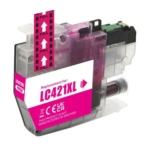 Brother LC-421XL (LC421) Magenta Compatible Printer Cartridge Brother