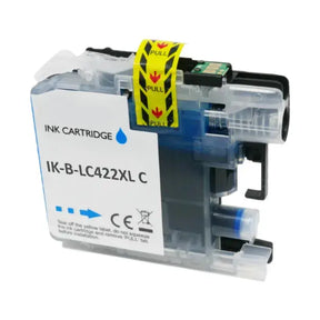 Brother LC-422XL (LC422) Cyan Compatible Printer Cartridge Brother