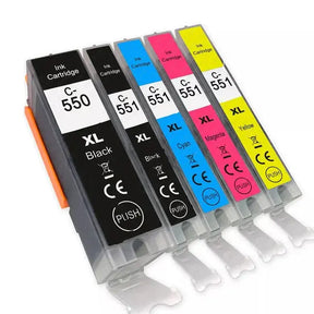 Canon PGI-550XL / CLI-551XL Compatible Printer Cartridge Multipack Canon