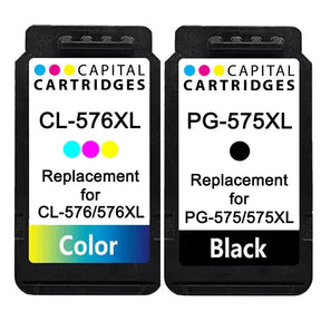 Canon PG-575XL/CL-576XL Compatible Multipack High Yield Ink Cartridge Canon