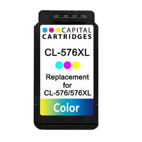 Canon CL-576XL Colour Compatible High Yield Ink Cartridge Canon