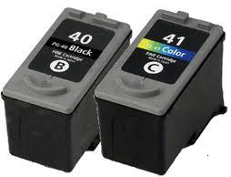Canon PG-40 / CL-41 Multipack Compatible Ink Cartridge PG40 CL41